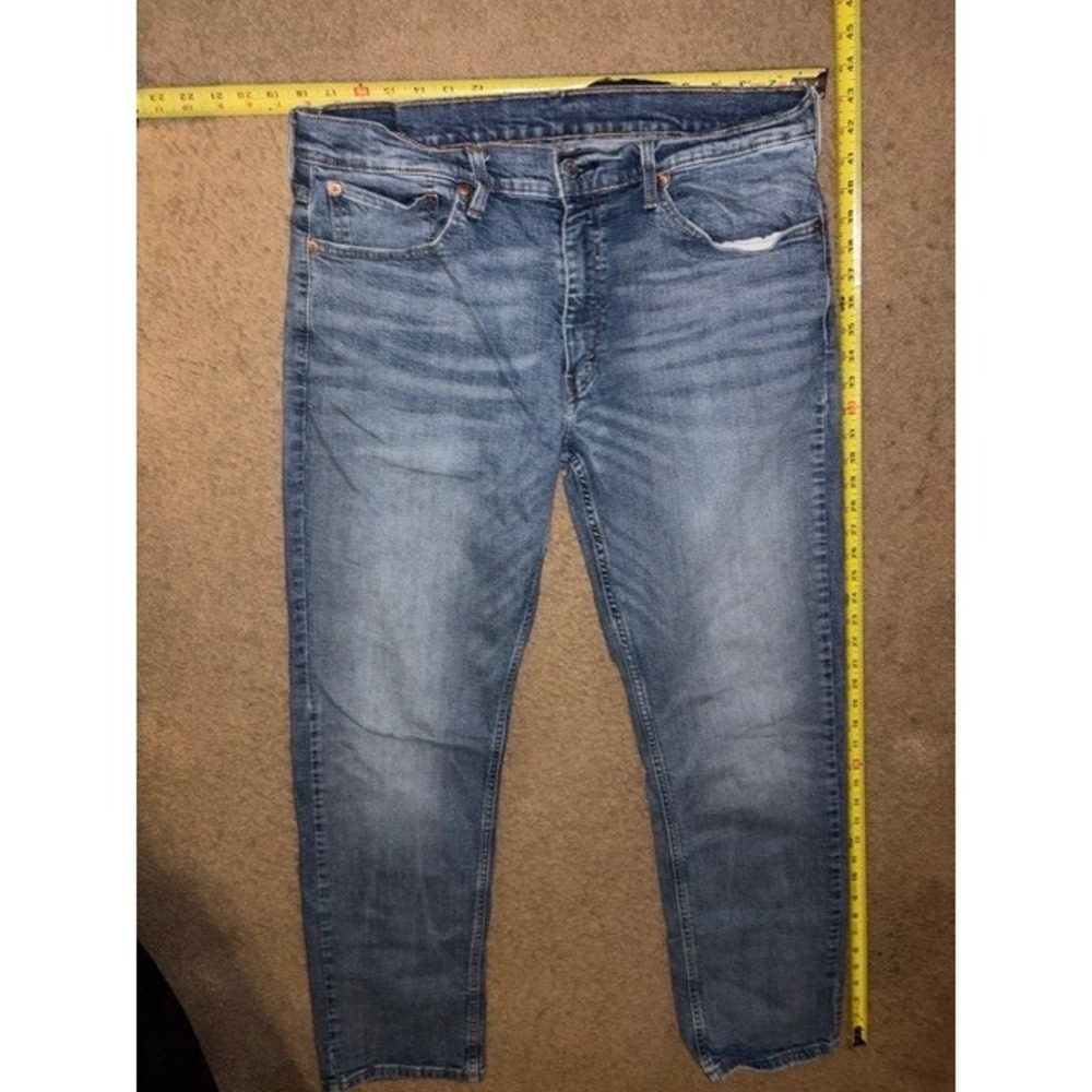 Levis 559 Relaxed Straight Leg Jeans Mens 36x34 Blue‎ Pants Medium Wash T01-33